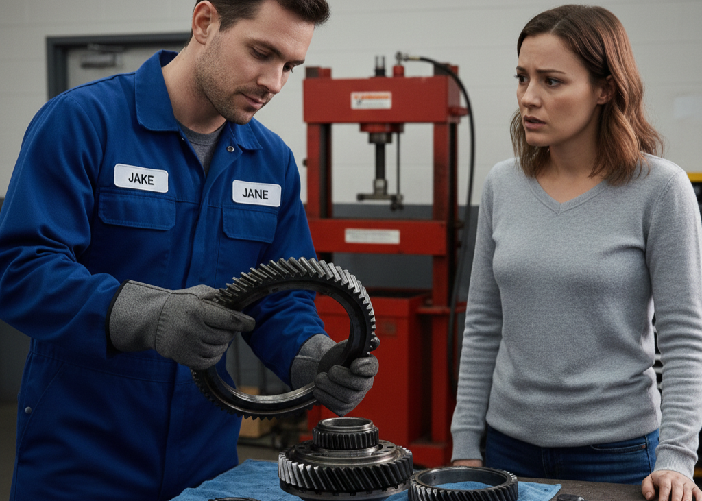 <p> Differentials and gearboxes are highly precise assemblies with gears, bearings, and tolerances that must be perfect. A small misalignment can cause grinding gears, overheating, or complete failure. Even experienced DIYers with a well-stocked garage would struggle with these repairs. Attempting this at home without the right tools and training can result in costly damage and a lot of frustration. </p> :: Gemini