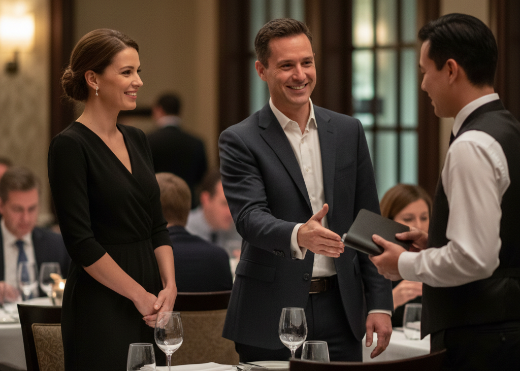 Final Thoughts <p> Restaurants quietly reveal how comfortable we are navigating shared social spaces. These behaviors aren’t about status in the financial sense—they’re about awareness, confidence, and ease. The good news is that all of them are learnable.
By treating staff with respect, handling the menu calmly, staying present at the table, and responding gracefully to small challenges, anyone can elevate their dining experience. These subtle adjustments don’t just change how others perceive you—they change how you feel.
The next time you dine out, notice your habits. A tucked-away phone, a calm voice, or a polite word to a server can make the entire experience feel smoother and more enjoyable. Dining isn’t a performance—it’s an opportunity to connect, relax, and move through the world with quiet confidence.
When you master these small social cues, eating out becomes less stressful and far more satisfying—no matter the restaurant, occasion, or company. </p> :: Gemini