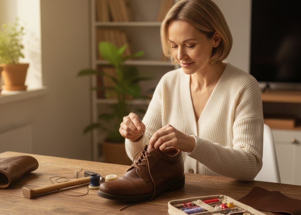 <p> Growing up poor meant that throwing something away was almost unthinkable. Shoes were resoled, clothes were mended, and furniture was repaired again and again. Learning to make do with what we had built a deep sense of resourcefulness. Today, I continue this habit. I repair, repurpose, or donate before ever discarding an item. Not only does this save money, but it also helps the environment. It has become a satisfying, empowering approach to consumption that prioritizes practicality over convenience, and over the years, it has prevented countless unnecessary purchases. </p> :: Gemini