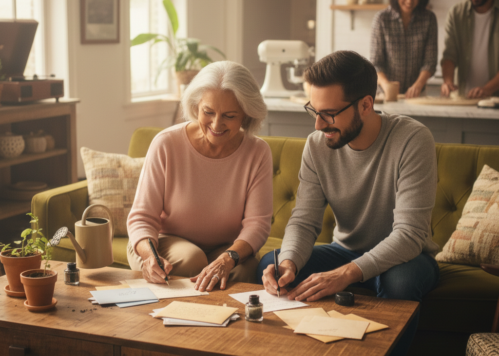 <p> In a world dominated by text messages, emails, and direct messages, millennials are discovering the unique charm of handwritten letters. There is something special about selecting stationery, putting thoughts into words by hand, and mailing it off to a friend or loved one. These letters carry a personal touch that no digital message can replicate. Boomers have long understood the joy of receiving a handwritten note in the mailbox—a tangible reminder that someone cared enough to slow down and communicate thoughtfully. Millennials are now finding that this simple act can brighten someone’s day, create keepsakes, and even strengthen relationships. </p> :: Gemini