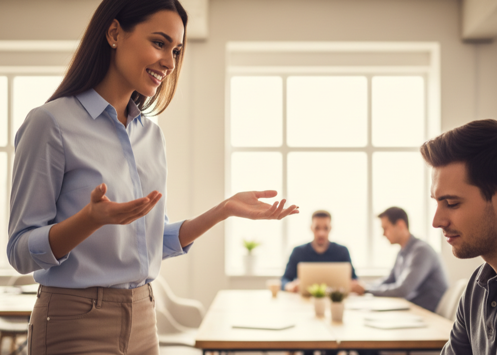 <p> Intimidated individuals often hold back from sharing accomplishments or contributions. They might deflect praise, avoid mentioning successes, or hesitate to speak up in meetings. This behavior isn’t a reflection of laziness or lack of ambition; it usually stems from the feeling that their work or ideas may not measure up to yours. Being aware of this allows you to create opportunities for them to shine. Encouraging input, giving credit, and highlighting their achievements can help them gain confidence and participate more fully. Over time, this builds a more balanced, collaborative dynamic. </p> :: Gemini