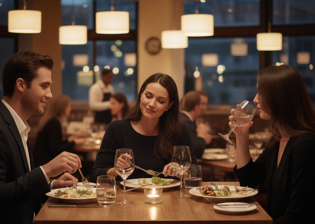 8. Comfort With Formal Dining Elements <p> Multiple utensils, bread plates, wine presentations, and place settings can feel intimidating. People accustomed to dining out approach these elements casually, without overthinking or drawing attention to uncertainty.
Those less familiar may hesitate, overcompensate, or visibly stress. The key is remembering that confidence matters more than perfection. Observing quietly and moving calmly communicates ease—even if you’re learning as you go. </p> :: Gemini