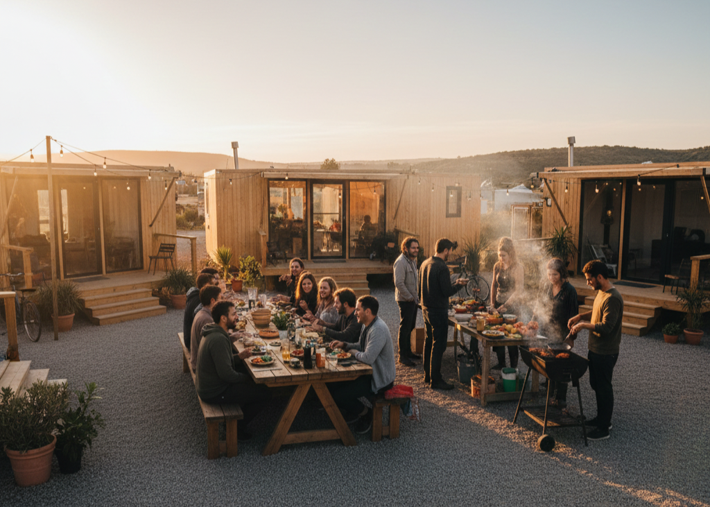 <p> Not all micro-communities are permanent. Temporary co-living experiences and pop-up cities offer immersive, short-term living arrangements where participants share housing, meals, and activities. These temporary hubs foster connection, spark creativity, and sometimes even lead to long-term collaborations. They allow people to experience community living without a permanent commitment, which can be both fun and transformative. </p> :: Gemini