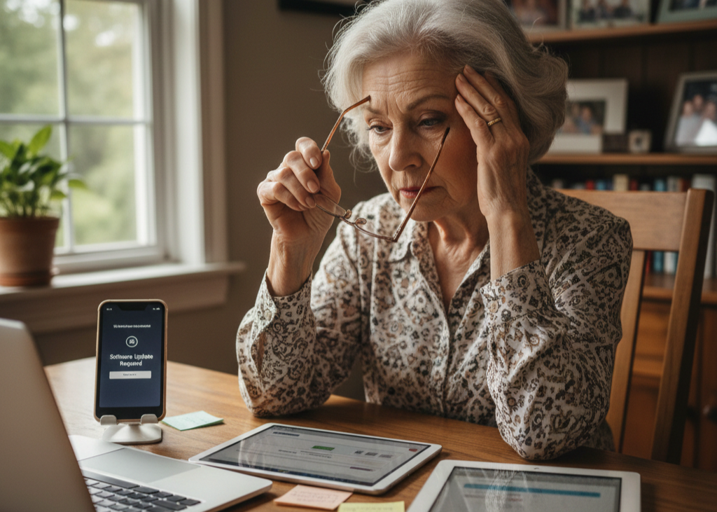 <p> Boomers are often caricatured as technologically inept or resistant to change. But the truth is that modern technology can be overwhelming for anyone. Between constant app updates, confusing settings, password resets, privacy concerns, and new platforms appearing all the time, keeping up can feel like a full-time job.

Boomers are not just complaining because they are “out of touch.” They are pointing out a real problem. Technology is advancing faster than most people’s ability to adapt comfortably. When the tools that are supposed to make life easier end up causing stress, it is understandable to wish for a simpler time. Everyone can relate to the anxiety of a glitchy video call or a forgotten password at the worst possible moment. </p> :: Gemini