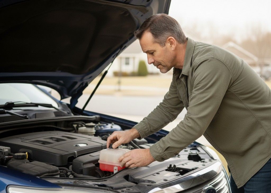 4. Check Fluid Levels Regularly <p> Your car relies on several fluids to operate smoothly, including coolant, brake fluid, transmission fluid, and windshield washer fluid. Checking and topping up these fluids regularly is a small task that can prevent major problems. Coolant keeps your engine from overheating, brake fluid ensures your braking system works properly, and transmission fluid helps your gears shift smoothly. While some modern cars have systems that monitor fluid levels automatically, it is still worth checking them manually from time to time. Using the correct type of fluid is essential, so always refer to your owner’s manual before adding anything. Regular fluid checks are an easy way to catch potential issues early and protect your vehicle. </p> :: Gemini