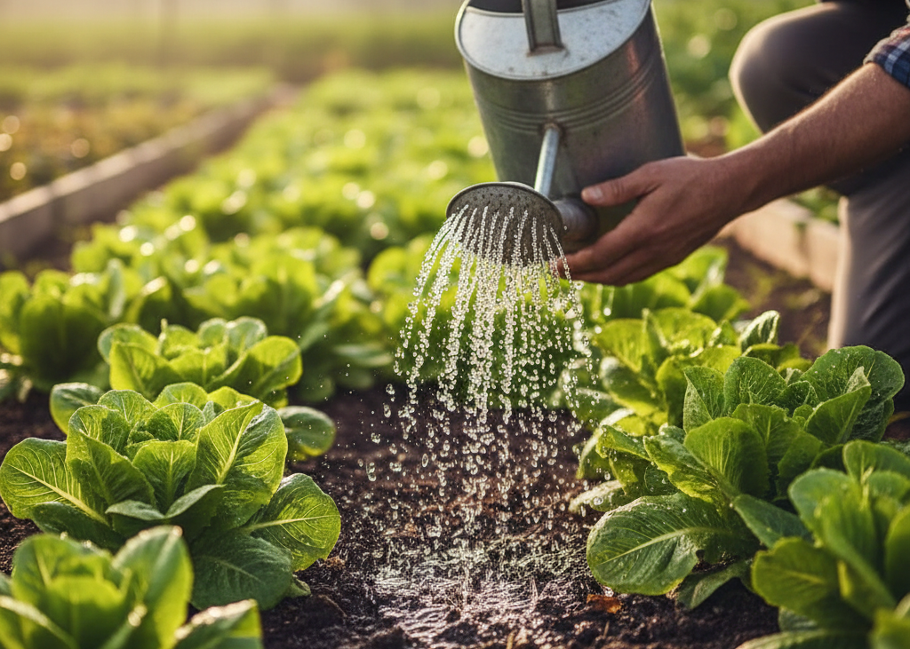 <p> Watering seems simple, but salad greens have shallow roots, so they require consistent attention. Soil should remain moist but not waterlogged—think of a wrung-out sponge. Overwatering can lead to root rot and disease, while under-watering causes leaves to wilt and develop a bitter taste. A practical tip is to check soil moisture daily, especially in containers that dry out quickly in hot weather.

Mulching around your plants helps maintain soil moisture, reduces weed growth, and keeps roots cooler during hot summer months. Morning watering is best because it allows leaves to dry throughout the day, preventing fungal infections. For larger gardens, drip irrigation or soaker hoses can make watering more efficient and less labor-intensive. By giving your plants consistent hydration, you create the conditions for tender, crisp leaves that taste amazing straight from the garden. </p> :: Gemini