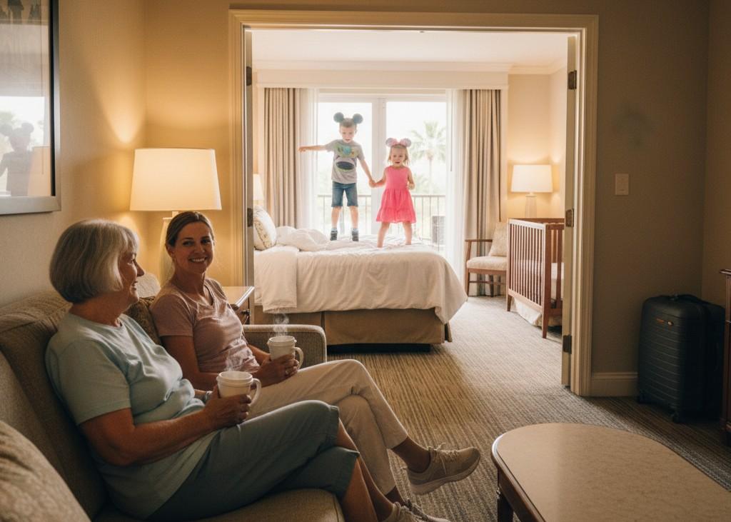 <p> A restful night of sleep is essential for keeping spirits high during your Disney adventure. Opt for accommodations that provide comfort, convenience, and space for your multi-generational group. Suites or rooms with separate sleeping areas can give everyone a sense of privacy while still keeping the family close. Look for hotels with easy access to transportation, such as monorails or shuttle buses, so that travel between parks is smooth and stress-free. When walking distances are minimized and comfort is maximized, grandparents can fully enjoy the parks without feeling drained. </p> :: Gemini