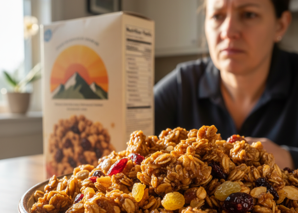 1. Granola and Sweetened Breakfast Cereals <p> Granola and cereal have long been marketed as a wholesome way to start the day, especially when the box features oats, nuts, or images of fresh fruit. In reality, many popular granolas and cereals are packed with added sugars, oils, and calorie-dense ingredients that can rival desserts. A small serving can contain multiple teaspoons of sugar, yet most people pour far more than the suggested portion into their bowl. While oats themselves are nutritious, the heavy sweeteners and coatings used in many packaged versions turn breakfast into a blood sugar roller coaster. Choosing plain oats or low-sugar cereals and adding your own fruit is usually a much better option. </p> :: Gemini