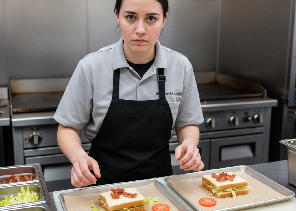 <p> Certain menu items, such as BLTs at Steak ‘n Shake or other low-selling specialty sandwiches, often receive less attention in preparation. Employees note that these items are made infrequently, which can lead to inconsistencies in portion size and quality. For example, a BLT may have only a few strips of bacon, wilted lettuce, and barely any tomato, making it a disappointing choice compared to more popular items. Employees recommend sticking with menu items that are in high demand, as these are made with more care and consistency. </p> :: Gemini