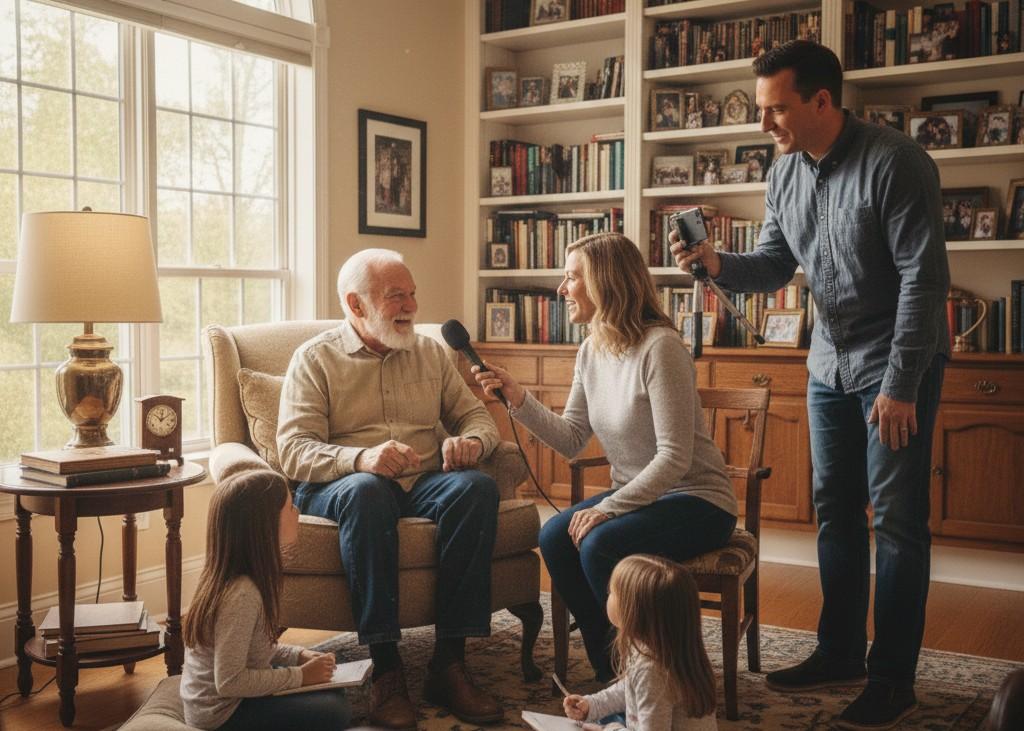 <p> Photos and written notes are wonderful, but nothing captures personality like hearing someone’s voice or seeing them in motion. Schedule interviews with parents, grandparents, or cousins, and ask them to share their favorite memories. Focus on childhood stories, family traditions, or personal lessons learned. Keep the tone casual so the conversation feels natural rather than scripted. Once recorded, these interviews can be stored digitally or edited into a short family documentary. These moments offer a living connection to your ancestors, giving future generations the chance to experience their voices, expressions, and laughter in a way no photo or document ever could. </p> :: Gemini