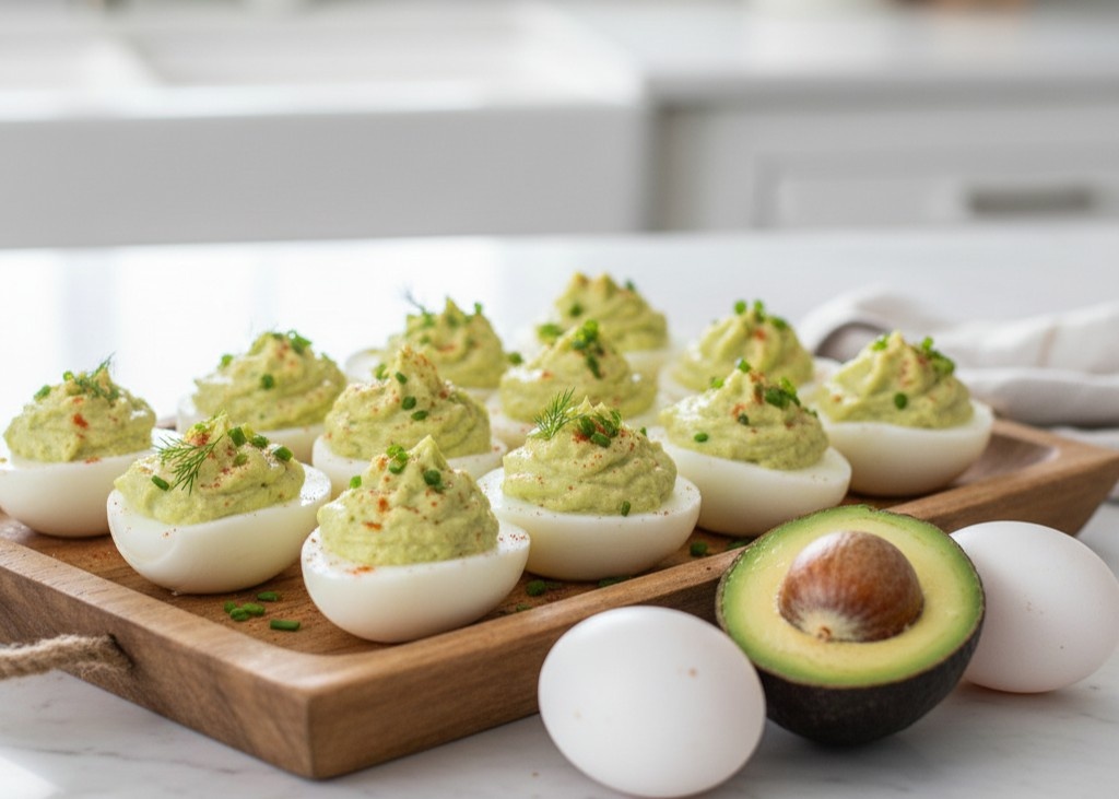 6. Deviled Eggs With a Nutrient-Rich Upgrade <p> Deviled eggs have never truly gone out of style, but they are enjoying renewed appreciation as a protein-rich snack and appetizer. Traditional recipes relied heavily on mayonnaise, which added richness but little nutritional value.
Today’s versions often use Greek yogurt or mashed avocado to create a creamy filling with added nutrients. Herbs, spices, and a touch of mustard provide bold flavor without excess salt. Deviled eggs remain simple to prepare, easy to serve, and endlessly customizable. They feel both nostalgic and modern, making them a perfect example of how small changes can make a big difference. </p> :: Gemini