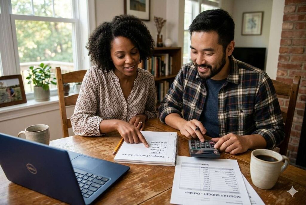 <p> Before you start saving, you need a specific goal. Most financial experts recommend setting aside three to six months of essential living expenses. That means rent or mortgage payments, groceries, utilities, insurance, transportation, and minimum debt payments. For many Americans, that number can feel intimidating at first. If six months seems impossible, start smaller. Aim for one thousand dollars as your first milestone. Then build to one month of expenses. Then two. The key is clarity. When you know exactly what you are working toward, saving becomes more purposeful and motivating. A defined goal turns vague intention into measurable progress. </p> :: Gemini