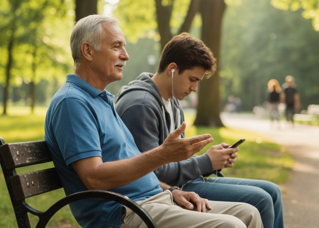 2. Making Eye Contact During Conversations <p> Eye contact communicates attentiveness, interest, and respect. Many people today are distracted by phones or multitasking, which can make a conversation feel one-sided. Baby boomers notice when someone is not fully engaged and may feel overlooked. Maintaining gentle, steady eye contact helps show that you are present and listening. You do not need to stare intensely, but giving someone your full attention signals respect and makes conversations feel more genuine. It also allows for a stronger connection, which is always appreciated. </p> :: Gemini