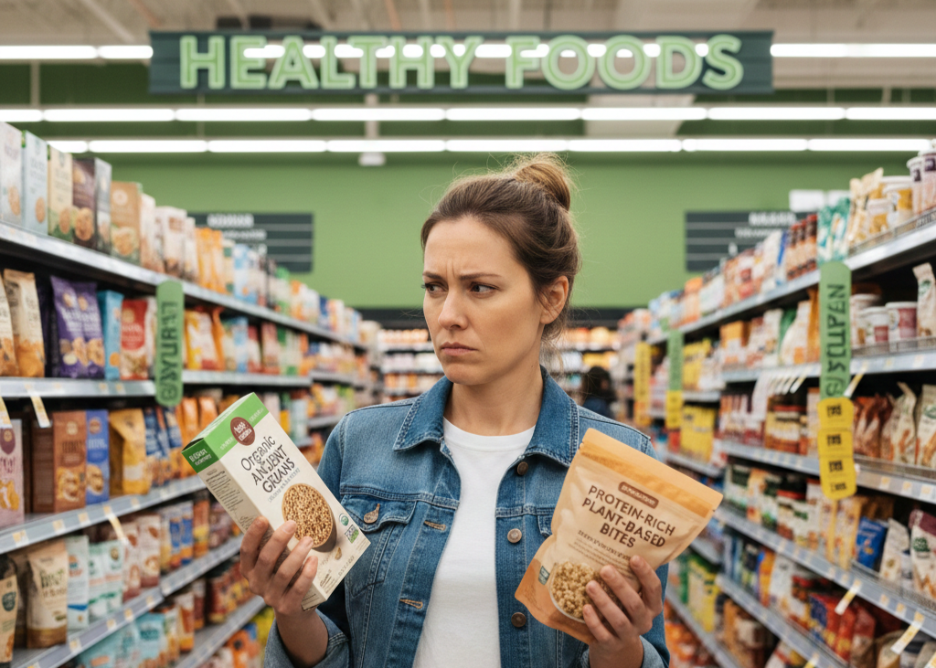Foods That Seem Healthy but Often Are Not: 7 Common Choices That Deserve a Second Look <p> Walking through a U.S. grocery store can feel like navigating a wellness obstacle course. Every aisle is packed with products promising better energy, weight loss, heart health, or “clean” eating. Words like natural, protein-packed, whole grain, and gluten-free jump off the packaging, making it seem like eating healthy is as simple as trusting the label on the front of the box. The problem is that many of these foods only appear healthy. Beneath the polished marketing and earthy colors, some of the most popular “better-for-you” options are quietly loaded with sugar, refined carbs, sodium, or unnecessary additives. This does not mean you need to eat perfectly or avoid convenience foods altogether. Real life is busy, and most people are doing the best they can with the time and budget they have. The goal is not fear or restriction, but awareness. When you understand which foods are commonly misunderstood, you can make smarter choices without overthinking every bite. Below are seven foods many Americans believe are healthy but often fall short once you look a little closer. </p> :: Gemini