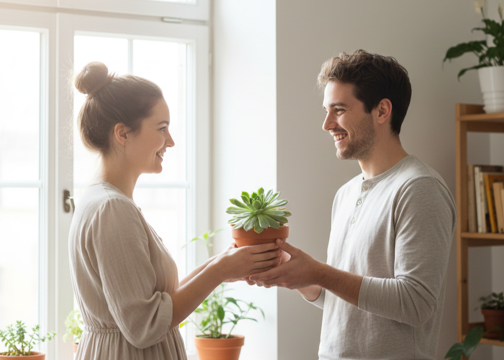 4. A Small Plant or Succulent <p> A plant is a gift that keeps growing, which makes it especially fitting for Valentine’s Day. Succulents and small houseplants are affordable, low maintenance, and easy to find. They also symbolize care, patience, and growth in a relationship. Every time your Valentine waters it or sees it on their desk, it serves as a quiet reminder of you. </p> :: Gemini