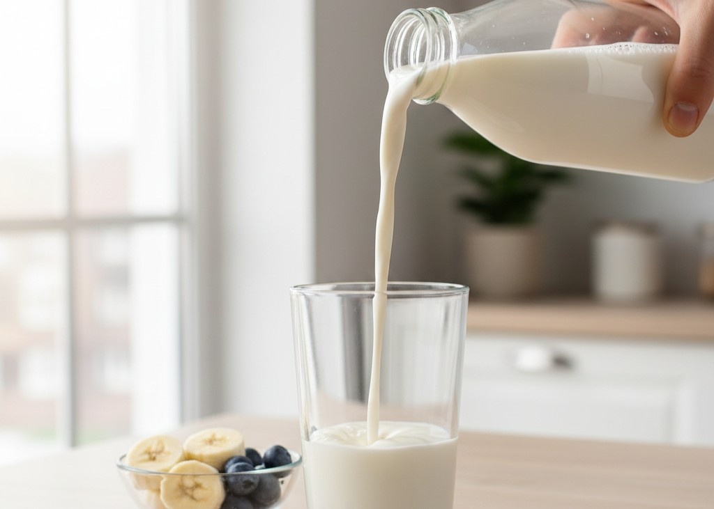 4. Kefir <p> Kefir is a fermented milk drink that takes probiotics to the next level. It contains a wider variety of beneficial bacteria and yeasts than most yogurts. Many people find that regular consumption improves bloating and promotes more consistent bowel movements. Its tangy flavor works well in smoothies or poured over granola. If you are new to kefir, start with a small serving and build up gradually to see how your body responds. </p> :: Gemini