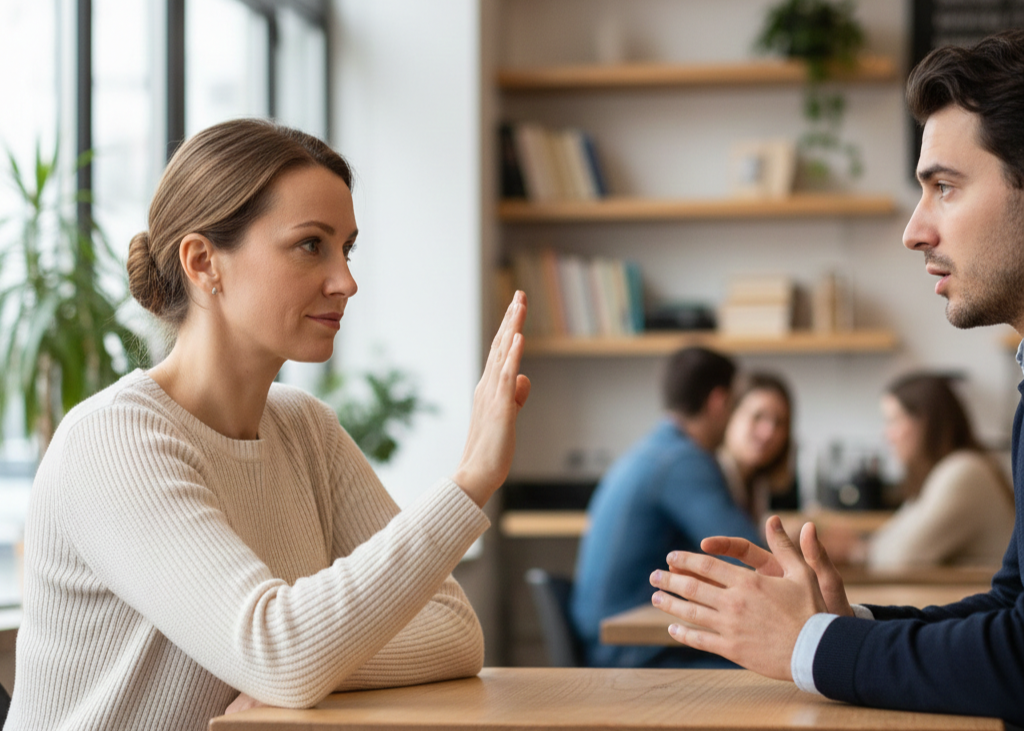 1. No. <p> This tiny word carries enormous power when it is delivered calmly and without apology. Manipulators often expect explanations, excuses, or emotional reactions. A clear “No” gives them none of that. Strong women understand that no is a complete sentence. You do not need to justify your boundaries to earn the right to have them. When said confidently, no ends the conversation before manipulation has room to grow. </p> :: Gemini