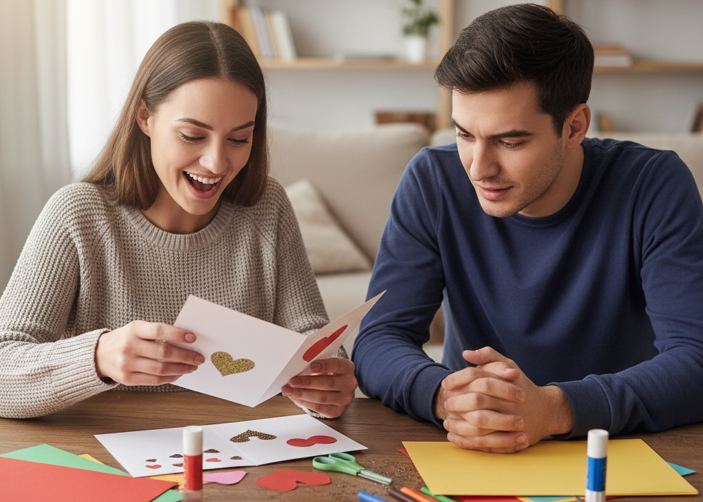 12. A Handmade Valentine’s Card <p> A store-bought card can be nice, but a handmade one feels intentional and heartfelt. You do not need to be artistic to make it special. What matters most is the message inside. Write something genuine, whether it is romantic, humorous, or emotional. This card often becomes something your Valentine saves long after the holiday passes. </p> :: Gemini