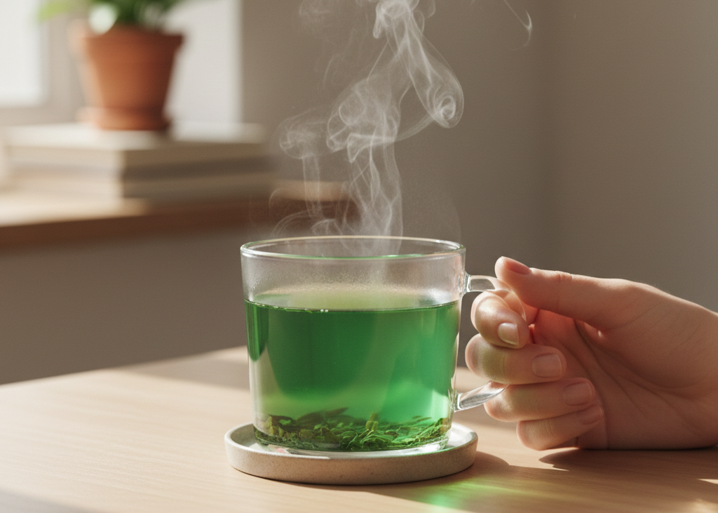 12. Green Tea <p> Green tea is a simple swap for sugary beverages that can positively impact heart health. It contains polyphenols, plant compounds that help lower LDL cholesterol and support healthy blood pressure. Enjoy it hot or iced, and consider adding lemon or a splash of honey for flavor. Drinking green tea can be a soothing daily ritual while quietly supporting your cardiovascular system. </p> :: Gemini