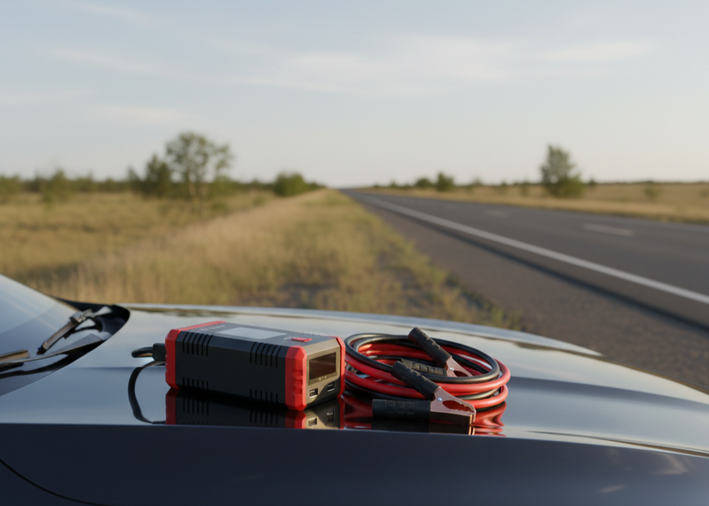 2. Portable Power: Jump Starter and Cables <p> Nothing ruins a day like a dead battery. Jumper cables are a classic solution, allowing you to get help from another motorist. But a portable jump starter adds a new level of independence. With one, you can revive your battery anywhere without relying on someone else. Many models are compact, easy to store, and even include USB ports to charge your devices. This small investment can prevent a long wait on the side of the road and is a must-have for every driver. </p> :: Gemini