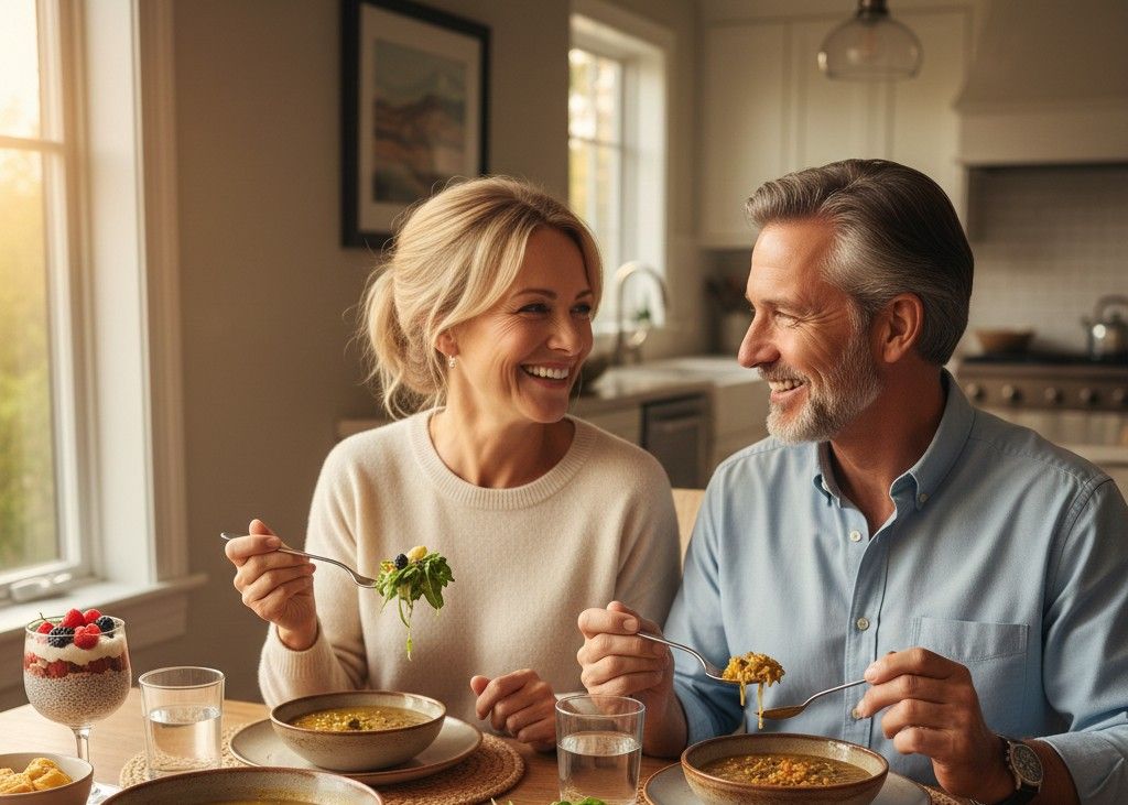 Final Thoughts <p> Improving digestion and relieving constipation does not require an extreme cleanse or complicated plan. In most cases, it starts with simple, consistent changes. Adding more fiber rich whole foods, drinking enough water, and staying physically active can make a dramatic difference over time.
If you decide to increase your fiber intake, do it gradually. Jumping from very little fiber to a high fiber diet overnight can lead to gas and discomfort. Aim to add one or two of these foods at a time and pay attention to how your body responds. And remember, hydration matters. Fiber works best when it has water to absorb.
Your digestive system works hard for you every day. When you nourish it with whole, plant forward foods and probiotic rich options, it often rewards you with better energy, less bloating, and more predictable bathroom visits. It may not be the most glamorous topic, but feeling comfortable in your own body is worth it. Sometimes the path to better health truly does begin with what is on your plate. </p> :: Gemini