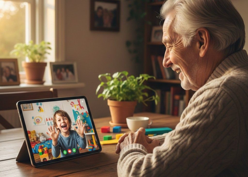 <p> There is something truly special about the bond between grandparents and grandchildren. The laughter, the stories, the shared secrets – these moments stay with both generations forever. But when distance or busy schedules keep you apart, maintaining that connection can feel challenging. Luckily, technology has made it easier than ever to keep in touch, share experiences, and create new memories, even from across the country. Whether you are new to video calls or a tech-savvy grandparent looking for fresh ideas, there are practical and creative ways to stay connected online that can be both meaningful and fun. If you are ready to bring more smiles, laughter, and shared experiences into your virtual time together, here are seven tried-and-true tips to strengthen your relationship with your grandchildren online. </p> :: Gemini