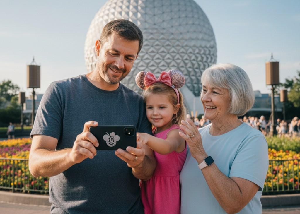 <p> The My Disney Experience app is your secret weapon for a smooth and stress-free trip. It allows you to book dining reservations, check ride wait times, manage Lightning Lane selections, and coordinate schedules across the family. Spend some time exploring the app before your trip, so you feel confident using it in the parks. With the app, grandparents can stay informed and involved without relying entirely on adult children to make all the decisions. It keeps everyone connected and ensures that no magical moment is missed. </p> :: Gemini