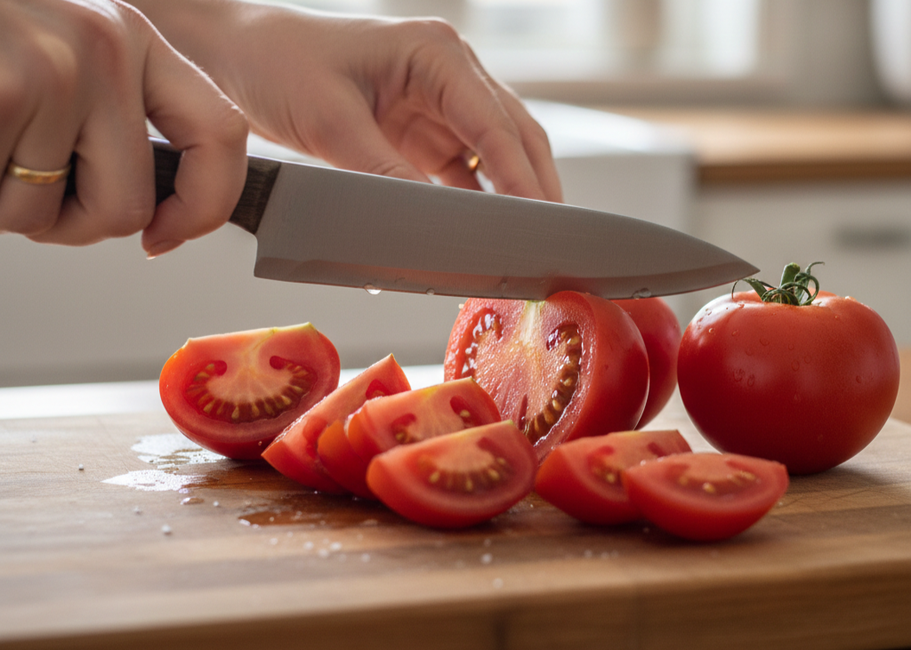 8. Tomatoes <p> Tomatoes are more than just a tasty addition to meals. They are rich in lycopene, an antioxidant that helps protect your arteries and reduce inflammation. Fresh tomatoes in salads, roasted tomatoes as a side dish, or tomato-based sauces can all contribute to your heart’s well-being. Plus, their vibrant red color adds visual appeal to your plate, proving that heart-healthy eating can be both nutritious and beautiful. </p> :: Gemini