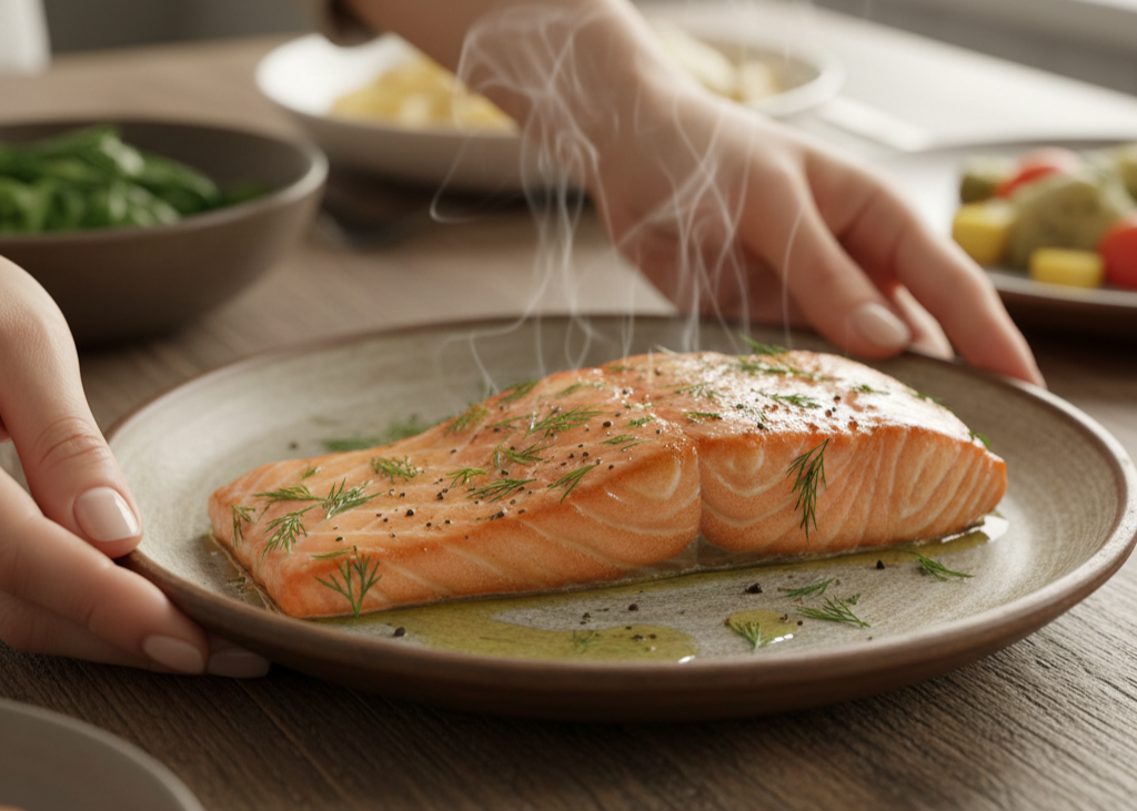 1. Fatty Fish (Salmon, Mackerel, Sardines) <p> Fatty fish are some of the best sources of omega-3 fatty acids, which are essential for heart health. These healthy fats can lower triglycerides, reduce inflammation, and support a steady heartbeat. Including salmon or sardines in your meals two to three times a week is a simple way to give your heart a boost. You can bake, grill, or even enjoy them in salads or sandwiches. Not only are they nutritious, but they also add a savory, satisfying flavor to any meal. </p> :: Gemini