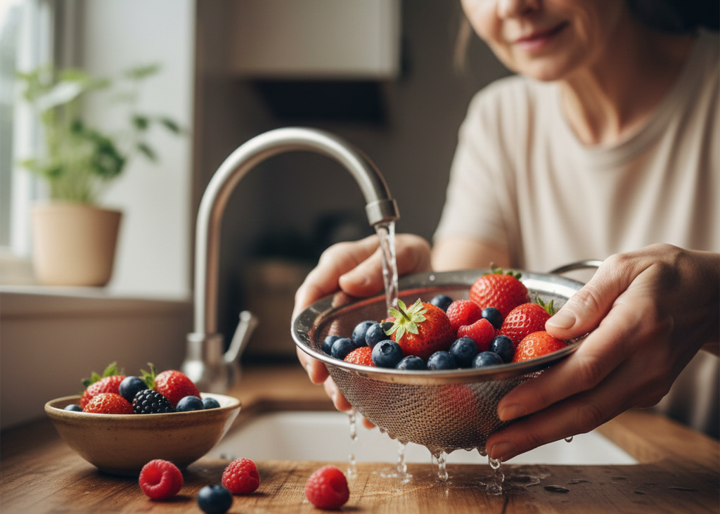 <p> Berries, including blueberries, strawberries, raspberries, and blackberries, are not just tasty—they are packed with natural compounds such as fisetin, which research has shown may help remove senescent cells. Fisetin acts like a miniature cleanup crew, helping your body reduce inflammation and maintain healthy tissues. One of the best things about berries is their versatility. You can add them to your morning oatmeal or yogurt, blend them into smoothies, or enjoy a handful as a snack. Berries are also loaded with fiber, which supports digestive health, and antioxidants that combat oxidative stress. Incorporating berries into your diet is a simple, enjoyable way to give your body a natural boost. They are sweet, satisfying, and powerful allies in supporting cellular health. </p> :: Gemini