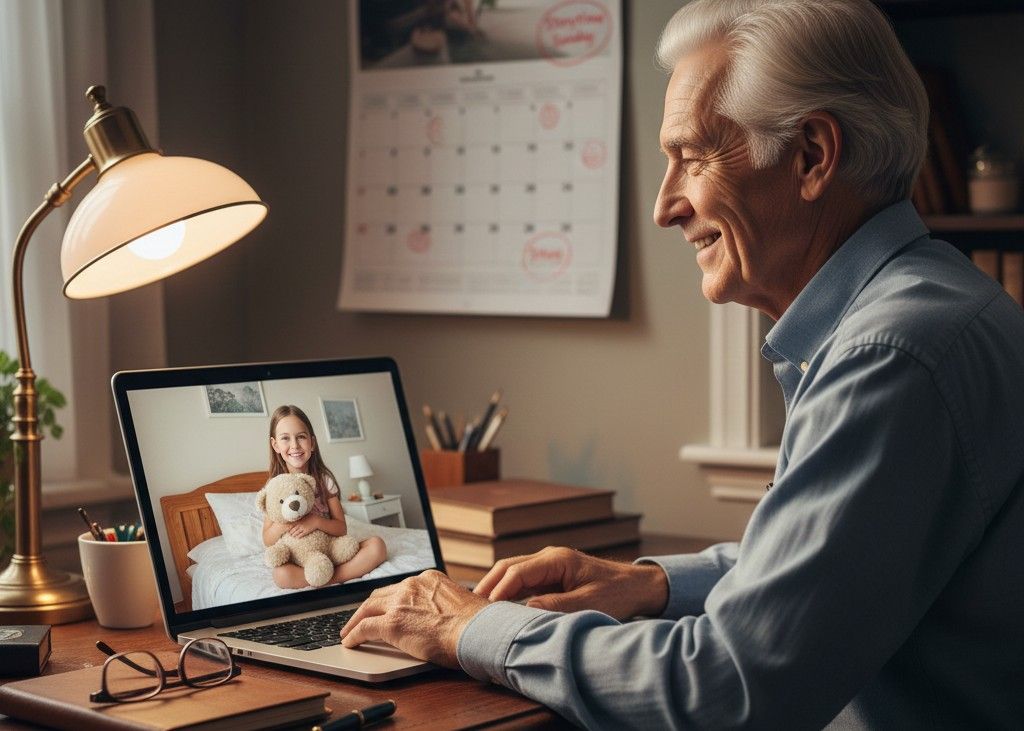 <p> Children thrive on routine, and grandparents can benefit from it as well. Creating a regular schedule for online interactions adds predictability and something exciting to anticipate. Consider weekly themes such as Storytime Sunday, Fun Fact Friday, or Game Night Thursday. By sticking to a regular rhythm, your grandchildren will know they have dedicated time with you, and it will feel special every time. Routines also help you plan your own activities around these sessions, ensuring your time together is intentional and well-spent. Over time, these repeated interactions become cherished rituals that children remember long into adulthood. </p> :: Gemini