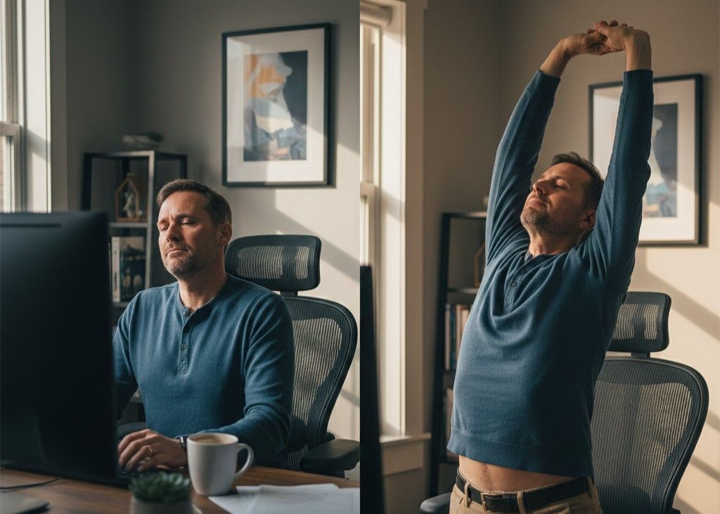 <p> Most of us spend the majority of our day sitting, whether at work, commuting, or relaxing at home. Prolonged sitting is linked to increased risks of heart disease, diabetes, obesity, and even early death. The damage comes not just from inactivity but from staying in one position for too long.

The good news is that small changes make a big difference. Taking short breaks to stand, stretch, or walk can offset the risks of long periods of sitting. Even light movement, like a quick stroll around the block or some gentle stretching during commercial breaks, improves circulation, digestion, and energy levels. Sitting may feel harmless, but incorporating regular movement is crucial for long-term health. </p> :: Gemini