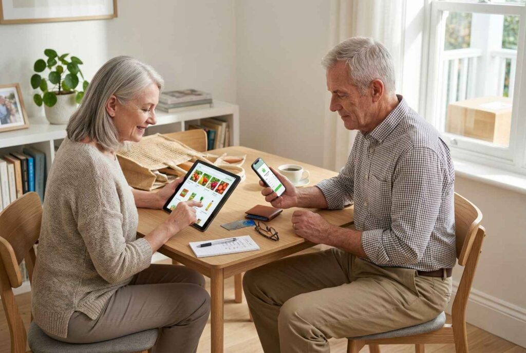 <p> Technology has transformed the way boomers shop and run errands. Online grocery services, digital payments, and delivery apps make it easy to purchase essentials without leaving home. This convenience saves time and reduces stress, particularly for those with mobility concerns. Boomers can plan shopping trips more efficiently, compare prices, and even discover new products from the comfort of their home. Using digital tools for errands is not just practical; it enhances overall quality of life. </p> :: Gemini