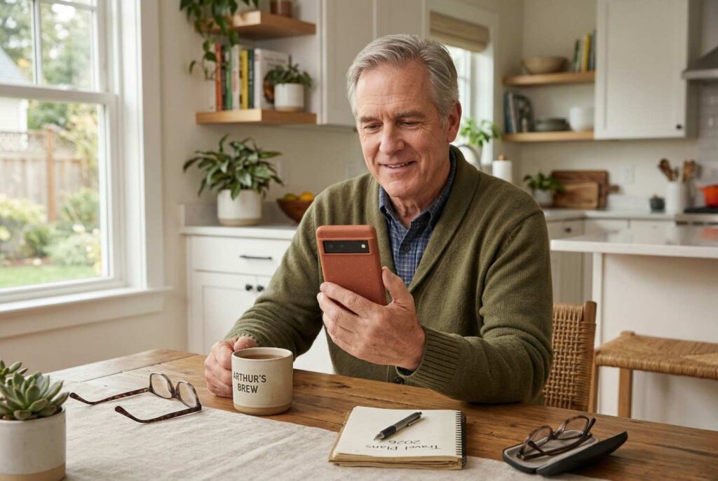 6. Compostable Phone Cases <p> Smartphones have become essential tools for everything from banking to travel planning to staying in touch with family. Most of us protect those phones with a case, yet traditional plastic cases rarely get recycled when they wear out.
Compostable phone cases are gaining attention in 2026 because they address this exact issue. These cases are often made from plant based materials and natural fibers that provide solid protection while being far less harmful to the environment.
At the end of their life cycle, many of these cases can break down in composting environments rather than sitting in a landfill for decades. Despite being made from natural materials, they are still designed to handle everyday bumps and drops.
For baby boomers who rely heavily on their phones for navigation, photos, and communication, this small accessory offers a practical way to reduce waste without sacrificing protection. </p> :: Gemini