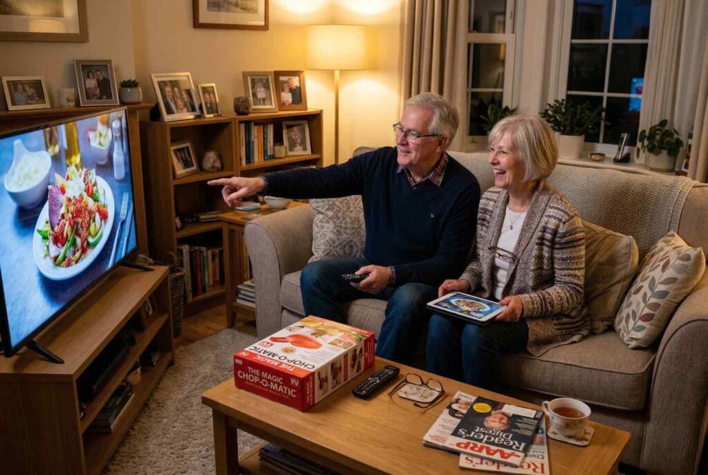 <p> Despite growing up in a pre-digital world, Boomers respond strongly to advertising. They learned early that a product can promise convenience, excitement, or enjoyment, and many still make purchases based on that appeal. Even if the actual use of the product falls short of the marketing claims, the satisfaction of the purchase moment itself can be rewarding. </p> :: Gemini