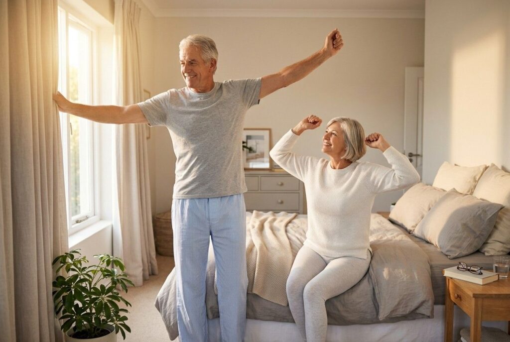 Final Thoughts <p> Sleep after 60 is not the same as it was in your younger years, but restful nights are far from impossible. Understanding why your sleep patterns change—whether due to hormonal shifts, lighter sleep, nighttime awakenings, or environmental sensitivities—gives you the power to make meaningful improvements. Simple adjustments to daily routines, exercise habits, bedtime rituals, and bedroom environment can transform your nights. Prioritizing consistent sleep schedules, creating a calm and dark sleep space, managing stress, and addressing underlying health conditions all contribute to better quality sleep. Better sleep does more than make mornings easier. It improves memory, mood, energy, and overall physical health, allowing you to fully enjoy life after 60. With patience, consistency, and a few smart adjustments, you can reclaim deep, restorative sleep and wake up refreshed, ready to embrace each day with clarity and vitality. Sleep well, because the next chapter of life deserves nights that feel as rejuvenating as they did in your youth. </p> :: Gemini