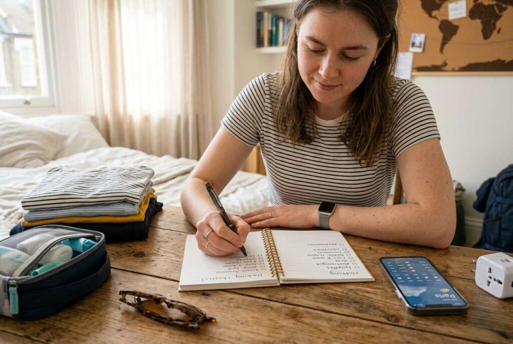 <p> The first step to stress free packing is making a clear, purpose driven packing list. Instead of throwing clothes and accessories into your suitcase at random, think about what you will actually do on your trip. Consider your daily activities, the weather, and any special occasions you might attend. By planning each item with intention, you avoid packing things you do not need and reduce the risk of overstuffing your luggage.

A purpose driven list also saves you from last minute packing panic. When everything has a specific role, you will feel more confident that you have packed wisely. A simple method is to break your list into categories such as clothing, toiletries, electronics, and accessories. This keeps you organized and ensures nothing essential is forgotten. Over time, this habit becomes second nature, and you will find yourself packing faster and more efficiently. </p> :: Gemini