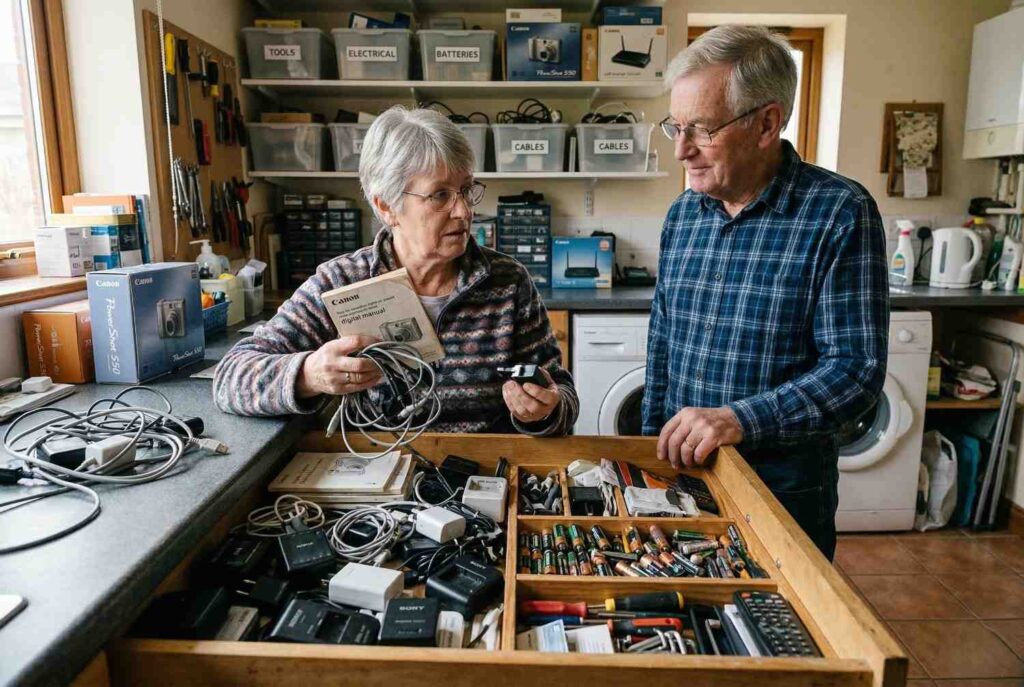 <p> Many Boomers grew up being taught not to waste anything. Ironically, this principle sometimes leads to keeping items they never use. Manuals, cables, old tools, and accessories pile up because throwing anything away feels like a loss. The fear of wasting the purchase itself often outweighs practicality, resulting in accumulation of items that are ultimately unused. </p> :: Gemini