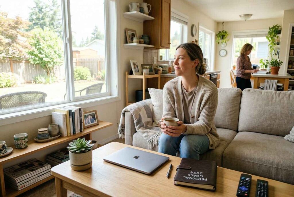 <p> Financial strain is a major contributor to stress for adults in their late 20s. By living with family, you can lower or eliminate many of the costs associated with living independently. This reduction in financial pressure creates a sense of security and stability, allowing you to focus on personal and professional growth without constantly worrying about money. Feeling secure in your living situation also helps improve overall mental health and daily well-being. </p> :: Gemini