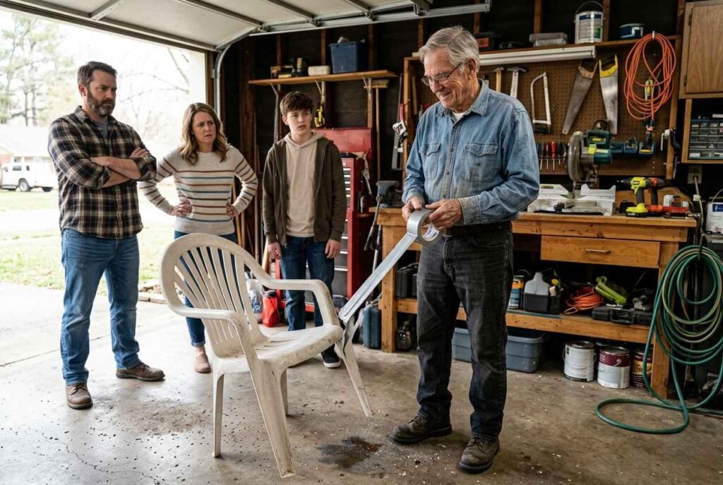 <p> Few lines encapsulate Grandpa’s practicality better than this one. It is often said about broken furniture, stubborn appliances, or small household emergencies, but its charm lies in its broader life lesson. It suggests simplicity over panic, resourcefulness over frustration, and humor in the face of minor disasters. This line can silence a room because it simultaneously makes a joke and offers genuine advice. There is something comforting and funny about the idea that duct tape could solve most problems, and it reminds everyone that sometimes, a simple approach is the best solution. </p> :: Gemini