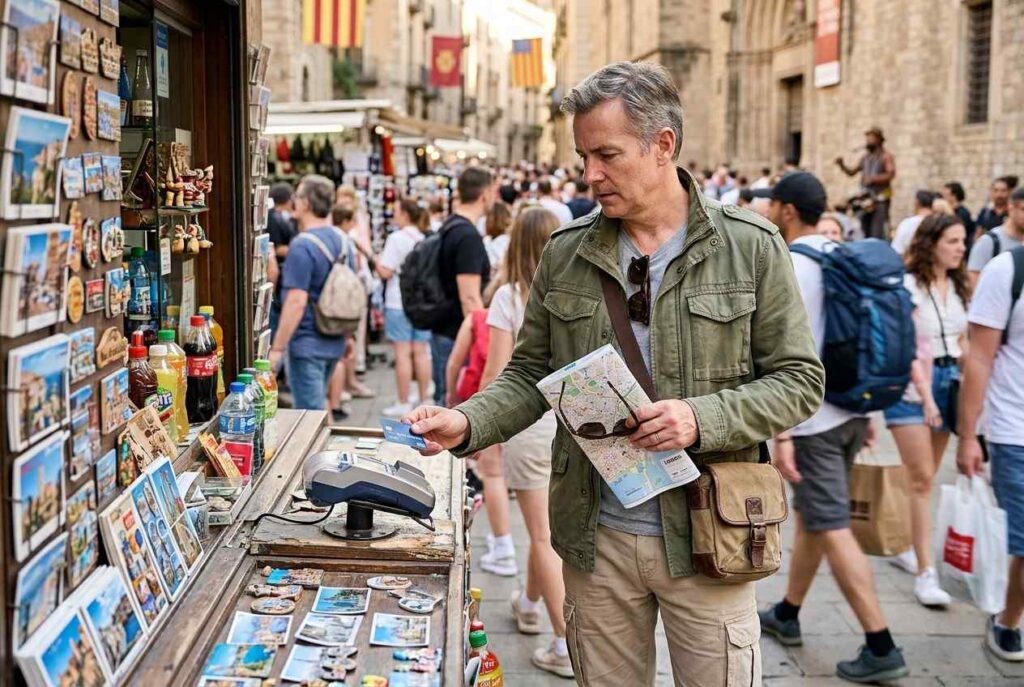 6. Tourist hotspots and travel convenience stops <p> Tourist areas can be fun, but they are also prime hunting grounds for fraud. Whether it is a beachside kiosk, a souvenir stand, a busy boardwalk machine, or an airport convenience stop, these places are full of distracted people who are in a hurry and unfamiliar with the area. That makes them ideal targets for scammers who rely on rushed decisions and quick transactions. Travelers are also less likely to notice if a card reader looks different from what they are used to seeing back home. If you are visiting a busy tourist spot, it is smarter to use a credit card or a secure mobile wallet instead of your debit card. Your vacation budget is already under enough pressure without surprise fraud charges tagging along for the ride. </p> :: Gemini