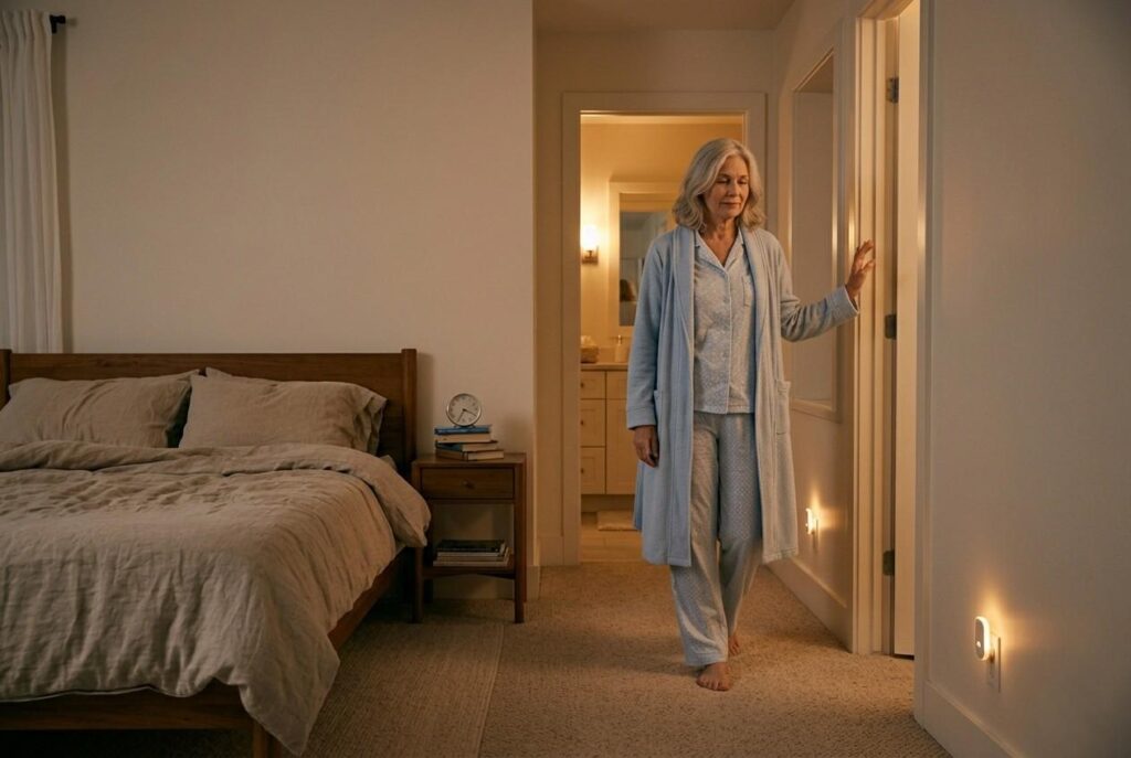 3. Nighttime Awakenings Increase <p> It is normal for older adults to wake up multiple times during the night. Changes in sleep cycles, lighter sleep, trips to the bathroom, and physical discomfort all contribute to these interruptions. Even brief awakenings can leave you feeling unrested.
How to fix it: Limit fluids a few hours before bedtime and visit the bathroom right before going to bed. Small adjustments such as keeping a nightlight in the bathroom and ensuring your bedroom is easy to navigate can reduce stress and help you fall back asleep more quickly. If you wake up in the middle of the night, avoid looking at the clock, as that can increase anxiety and make it harder to return to sleep. </p> :: Gemini