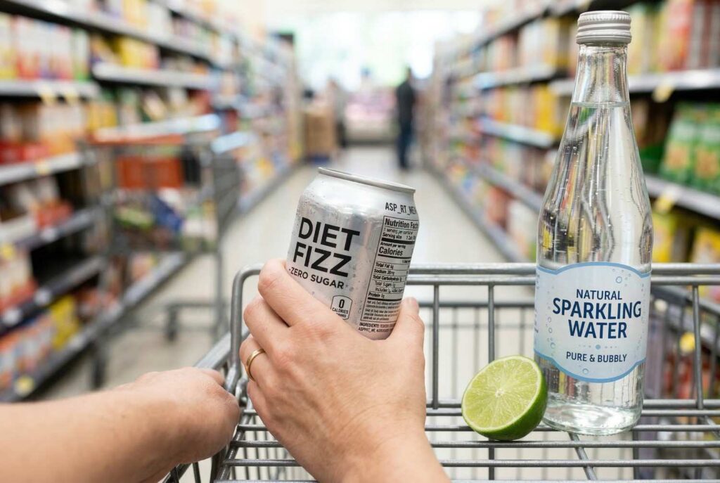 <p> Skipping sugar does not automatically make a soda safe for kidneys. Diet sodas often contain artificial sweeteners and phosphate additives, which may be linked to decreased kidney function over time. These beverages should be consumed sparingly or avoided entirely. If you crave a fizzy, flavored drink, sparkling water with a splash of juice is a safer and more kidney-friendly choice. </p> :: Gemini