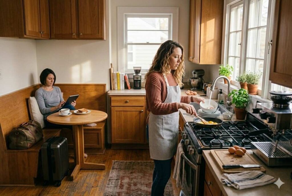 <p> It is important to remember that your host is not running a hotel. Expecting daily room cleaning, constant attention, or meals scheduled around your preferences can be frustrating for them. Treat their home with respect and gratitude, and do not assume that every detail of your comfort is their responsibility. Simple gestures like keeping your space tidy, clearing up after meals, and offering to help when appropriate go a long way in showing appreciation and consideration. </p> :: Gemini