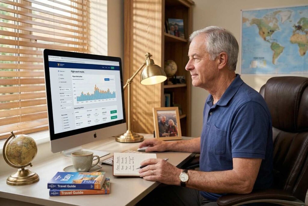 2. Book Flights at the Right Time <p> Timing matters more than many people realize when it comes to buying airline tickets. Booking too early or too late can both lead to higher prices.
For domestic travel within the United States, many experts recommend booking about one to three months before your departure date. For international trips, it is often wise to start monitoring prices several months in advance. Waiting until the last minute usually limits your options and can drive prices much higher.
One helpful habit is to check prices periodically once you know where you want to go. Watching fare trends for a few weeks can give you a sense of what a reasonable price looks like, making it easier to recognize a good deal when it appears. </p> :: Gemini