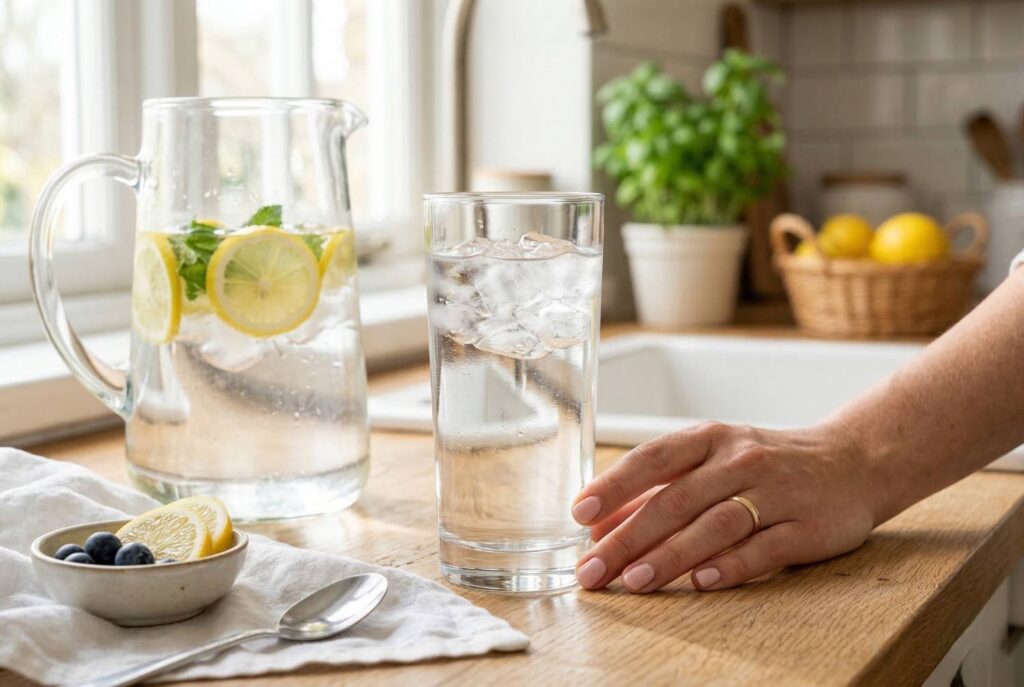 <p> Water is simple, but its benefits are anything but. Staying well-hydrated helps your kidneys flush out toxins, balance electrolytes, and reduce the risk of kidney stones. For most adults, the general recommendation is around six to eight cups a day, but it is always best to follow your doctor’s guidance based on your health needs. Adding a slice of lemon or a few berries can make water more enjoyable without adding sugar or chemicals. The key is to spread your intake throughout the day and not rely on chugging all at once. Your kidneys will thank you. </p> :: Gemini