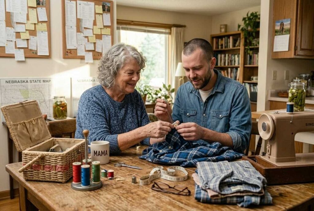 <p> For many boomers, sewing was not a hobby but a necessity. Sewing machines, needles, thread, and patches were everyday tools. Clothes were mended, hems were repaired, and buttons were stitched back on to extend the life of garments. It was practical, economical, and a little creative, and it helped families save money while reducing waste.

Younger generations, accustomed to fast fashion and convenience, often throw away a torn shirt rather than fixing it. Learning basic sewing skills can be surprisingly empowering. Not only does it save money and reduce waste, but it also gives a sense of accomplishment and independence that comes from fixing something with your own hands. </p> :: Gemini