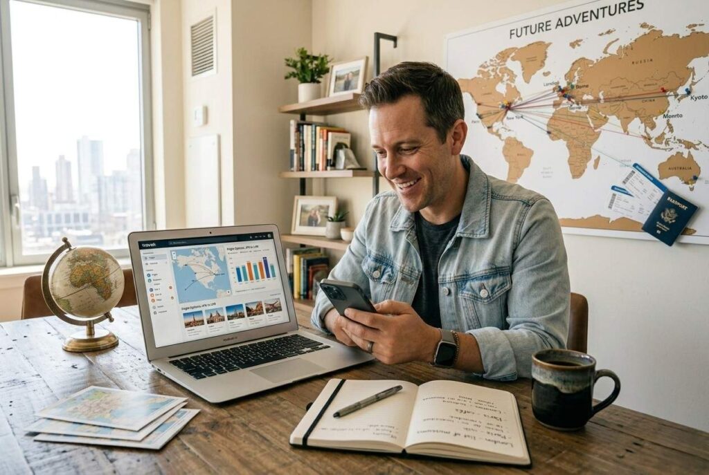 <p> If you tend to open ten browser tabs just to plan one vacation, Google Travel might feel like a breath of fresh air. This all-in-one planning platform pulls together flights, hotels, and trip ideas into one clean interface. It can track flight prices over time, suggest the cheapest days to fly, and even show you popular neighborhoods to stay in.

For U.S. travelers trying to stretch their vacation budget, the price tracking feature is especially useful. You can set alerts and book when fares drop instead of guessing and hoping for the best. Once your reservations are confirmed, Google Travel organizes them into a timeline so you can see your entire trip at a glance. It feels less like juggling logistics and more like building anticipation for the adventure ahead. </p> :: Gemini