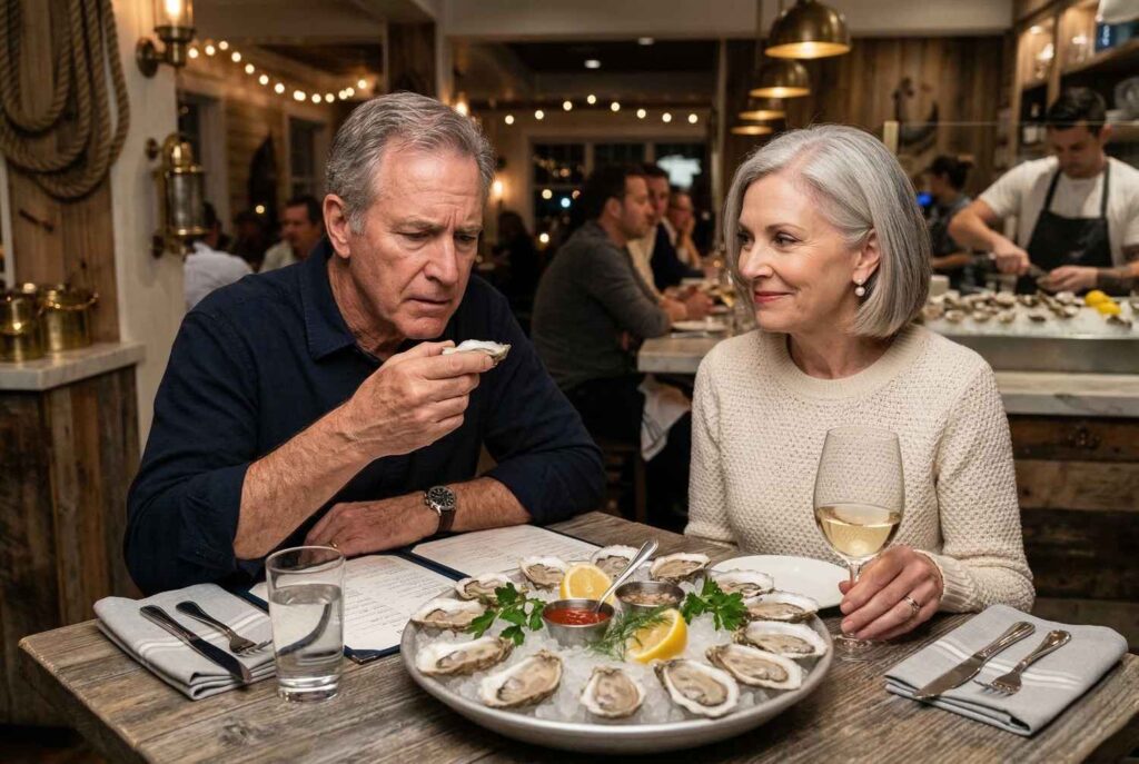 <p> Oysters have long been linked to seaside charm and upscale dining. There is a certain romance to slurping them fresh from the shell. But let us be honest. The texture can be slippery, and the flavor is briny in a way that not everyone loves. Many baby boomers prefer their seafood cooked, seasoned, and warm. Raw oysters can feel more like a daring experience than a genuinely enjoyable meal. Some love them. Others participate once and call it good. </p> :: Gemini