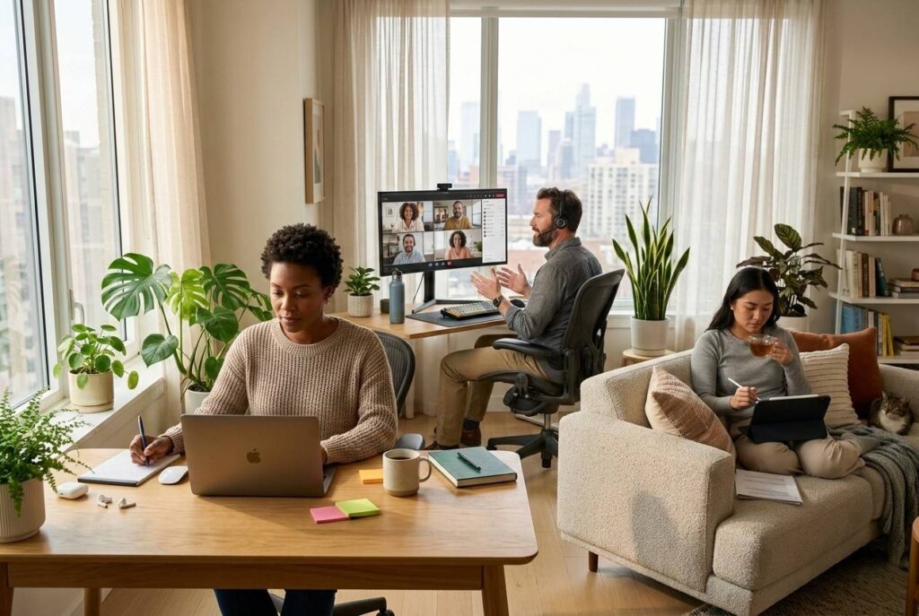 <p> Work as we know it has changed dramatically. The traditional nine-to-five office routine is no longer the only route to a fulfilling career. Thanks to the rise of Remote Work 2.0, millions of Americans now have the flexibility to work from anywhere, manage their schedules, and focus on results instead of clocking in. Whether you are tired of commuting, craving more time with family, or simply looking for a career that aligns with your lifestyle, the remote revolution has created opportunities that were unimaginable just a decade ago.

The shift toward remote work is not just about convenience; it is about a complete transformation in how businesses operate and how careers evolve. Companies are seeking talent that can collaborate across time zones, leverage digital tools, and adapt to fast-changing industries. If you have been thinking about making a move or are simply curious about what careers are thriving in this new era, you are in the right place. This list highlights eight careers that are not only remote-friendly but also growing rapidly, offering opportunities for growth, creativity, and meaningful work. </p> :: Gemini